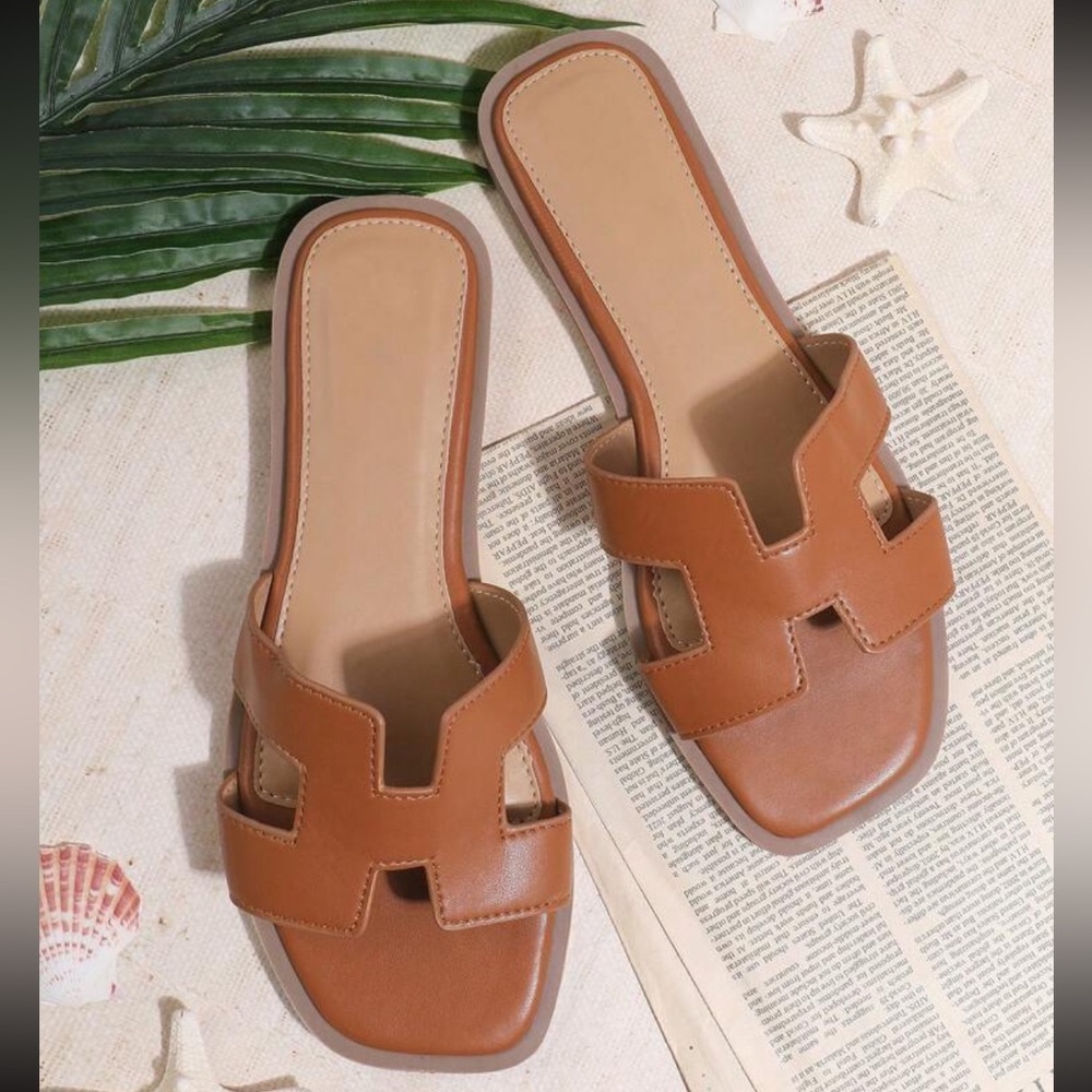 Open Toe Slippers For Women, Fashionable & Casual Style - Picture 3 of 8
